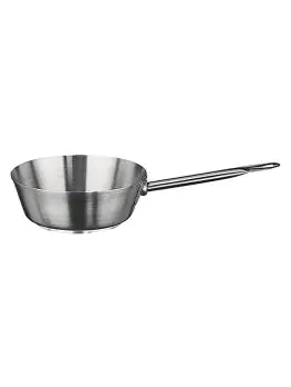 Sauteuse - H 6 CM - 0.62 KG - Ø16 CM - RVS - 1 Liter - 935001