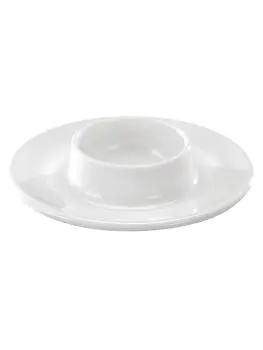 Eierdopje - 0.04 KG - Ø9.2 CM - Melamine - Wit - WACA - 937932