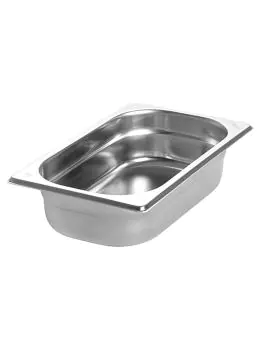 Gastronormbak - 1/4 GN - 1.7 Liter - H 6.5 x 26.5 x 16.2 CM - RVS - Caterchef - 953144