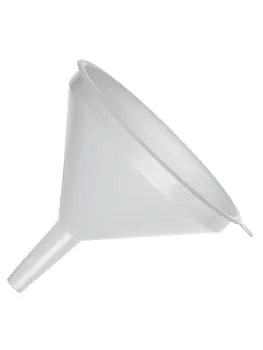 Trechter - H 18 CM - 0.08 KG - Ø18 CM - Polyethyleen - Wit - 956034