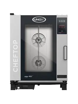 Cheftop Mindone - H 101 x 75 x 78.3 CM - 91.8 KG - 380 - 415 - Zonder - Stekker V - 18500 W - RVS - +30°C / +260°C - Unox - 596250