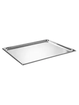 Gastronormbak - 2/1 GN - 5.5 Liter - H 2 x 65 x 53 CM - RVS - Caterchef - 953351