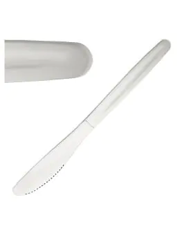 Dessertmes - 12 stuks - H 21 x 21 CM - RVS - Olympia - C118