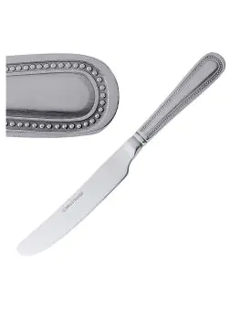 Tafelmes - 12 stuks - H 22.5 x 22.5 CM - RVS - Olympia - C125