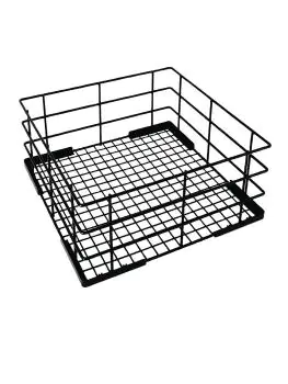 Glazenkorf - H 18 x 40 x 40 CM - Draad - Vogue - CD243