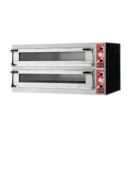 Pizzaoven - H 74.5 x 136 x 95.5 CM - 400 V - RVS/Staal - Gastro M - DS183
