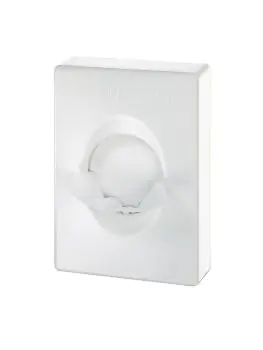 Dispenser Hygiënezakjes - Wit - H 13.6 x 9.8 x 2.5 CM - ABS - CB594