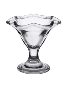 Ijscoupe - 18.5 CL - 6 stuks - Ø 13.5 x H 13.5 CM - Glas - Olympia - CC906
