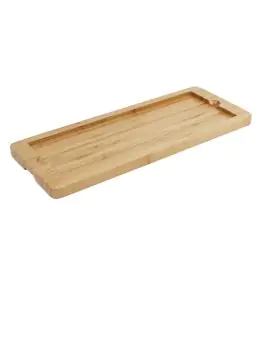 Onderzetter serveerschaal - H 0.2 x 33 x 13 CM - Bamboe - Olympia - GM258