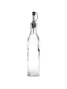 Oliefles - 25 CL - 6 stuks - H 26 x 5 x 5 CM - Glas - Olympia - GM253
