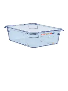 Voedseldoos - 1/2 GN - Blauw - H 10 x 32.5 x 26.5 CM - ABS - Araven - GP584