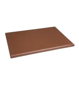 Snijplank - HDPE - Bruin - H 2.5 x 45 x 30 CM - Hogedichtheidpolyethyleen - Hygiplas - J035