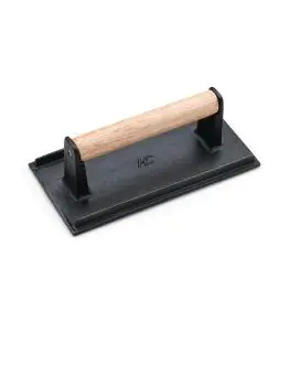 Vleespers - H 6.5 x 21 x 11 CM - Gietijzer/Hout - Deglon Sabatier - CF237