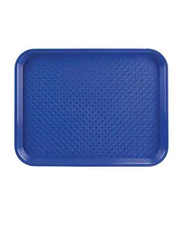Dienblad - Blauw - H 2 x 34.5 x 26.5 CM - Polypropyleen - Olympia - DP215