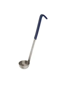 Opscheplepel - 6 CL - Blauw - H 26.5 x 1.3 x 6.5 x 34.5 CM - RVS - Vogue - CD145