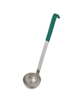 Opscheplepel - 18 CL - Groen - H 32.5 x 1.8 x 9.1 x 41 CM - RVS - Vogue - CD148