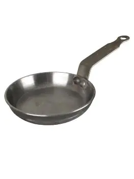 Crêpespan - 0.18 Liter - Blauw - Ø 12 CM - Blauwstaal - De Buyer - DN904