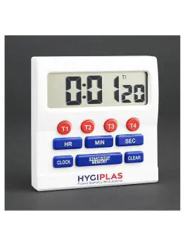 Kookwekker - H 8 x 8 x 2.5 CM - Hygiplas - CF916