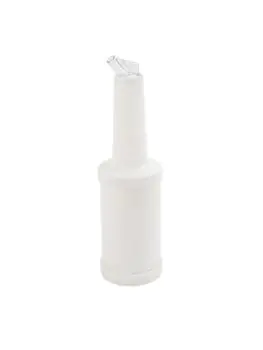 Barschenker - 1 Liter - Wit - Ø 9.5 x H 33 CM - Kunststof - Vogue - C187