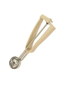 Portioneerlepel - Maat 36 - Beige - Ø 4.3 CM - RVS - Bonzer - GD588