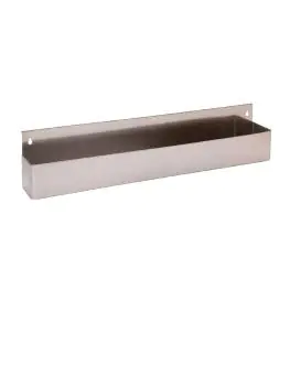 Flessenbak - H 15.5 x 81.7 x 10.8 CM - RVS - DL221