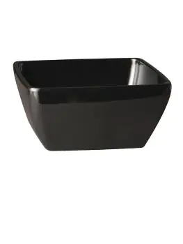 Kom - 1.5 Liter - Zwart - H 9 x 19 x 19 CM - Melamine - APS - GF137