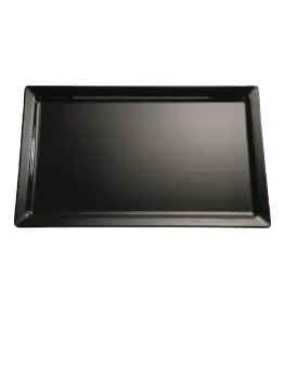 Schaal - 1/2 GN - Zwart - H 3 x 32.5 x 26.5 CM - Melamine - APS - GF123
