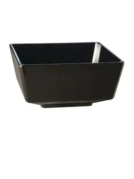 Kom - 1.5 Liter - Zwart - H 9.5 x 19 x 19 CM - Melamine - APS - GF097