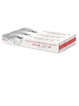 Aluminiumfolie - 3 stuks - H 48.8 x 21.1 x 6.5 CM - Kunststof - Vogue - CW204