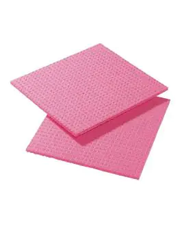 Spoensdoekje - 10 stuks - Rood - 20.6 x 18.5 CM - CD813