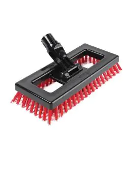 Dekschrobber - Rood - 23.5 x 23.5 CM - Scot Young - DL939