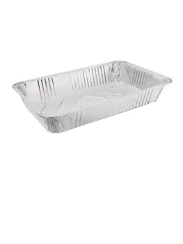 Serveerschaal - 5 stuks - H 7.8 x 32 x 53 CM - Aluminium - Fiesta - CP512