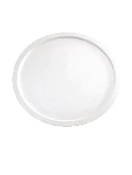 Serveerschaal - Wit - Ø 38 x H 2 CM - Melamine - APS - GF155