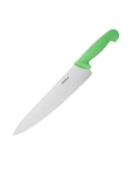 Koksmes - Groen - H 5 x 3.5 x 38 CM - RVS - Hygiplas - C868