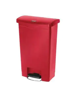 Pedaalemmer - 50 Liter - Rood - H 71.9 x 45.7 x 29.2 CM - Polyethyleenhars - Rubbermaid - GL026