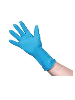 Handschoen - Blauw - Latex - Jantex - F953-L