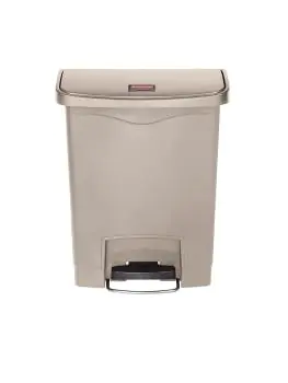 Pedaalemmer - 30 Liter - Beige - H 53.6 x 42.5 x 27.1 CM - Polyethyleenhars - Rubbermaid - GL021