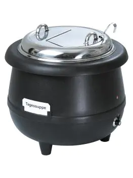 Soepketel - 10 Liter - Zwart - Bartscher - 100047