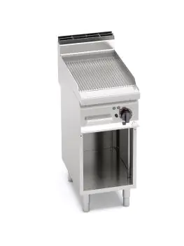 Bakplaat - 40 CM - Geribbeld - Elektrisch - Staand - Berto's - E7FR4M