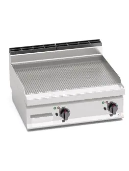 Bakplaat - 80 CM - Geribbeld - Elektrisch - Tafelmodel - Berto's - E7FR8B-2