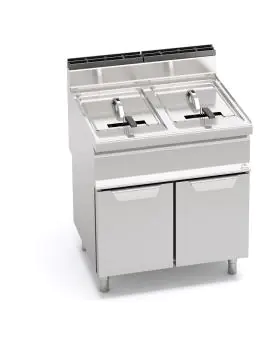 Horeca friteuse - 2 x 20 Liter - Gas - Berto's - GL20+20M
