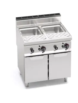 Pastakoker - 2 x 30 Liter - Gas - Berto's - CPG80E