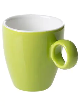 Espressokop - 6.5 CL - 6 Stuks - Lichtgroen - Maastricht Porselein - Bart Colour Cafe - 531369