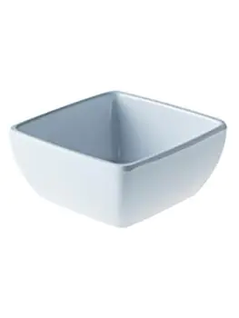 Schaal - H 3.5 x 9 x 9 CM - 24 stuks - Wit - Truyts - Melamine - 518835