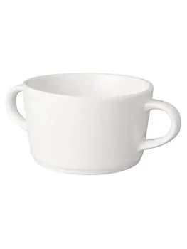 Soepkop - 30 CL - 6 Stuks - Wit - Mammoet - Budgetline - 515053