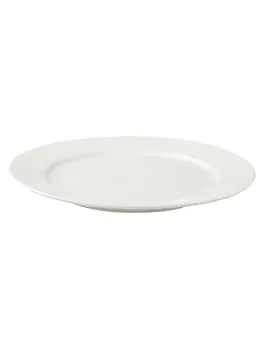Bord - Ø25 CM - 6 Stuks - Wit - Palmer - Royal Ivory - 126945