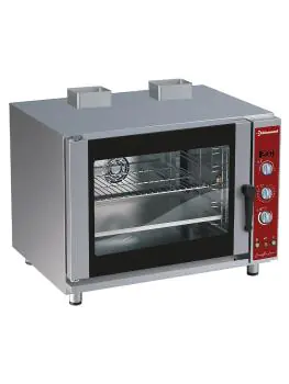 Convectieoven - Gas - 5 Niveaus - 60x40 CM - Automatische luchtbevochtiger - Diamond - PFG-52/S