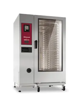 Combisteamer met boiler - Stoom en Convectie - Elektrisch - 20 x 2/1 GN - Zelf reiniging - Diamond - SBET/XC-22