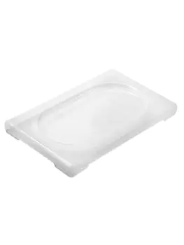 Deksel Gastronorm - 1/9 GN - 17.6 x 10.8 CM - Polypropyleen - Transparant - -40°C / +95°C - Standaard - Caterchef - 853887