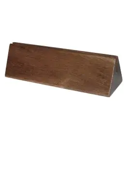 Menukaarthouders - 10 stuks - H 4.2 x 15 x 4.6 CM - Hout - Olympia - CM921